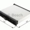 Filtru polen / aer habitaclu VOLVO S40 I (VS) (1995 - 2004) BOSCH 1 987 432 157