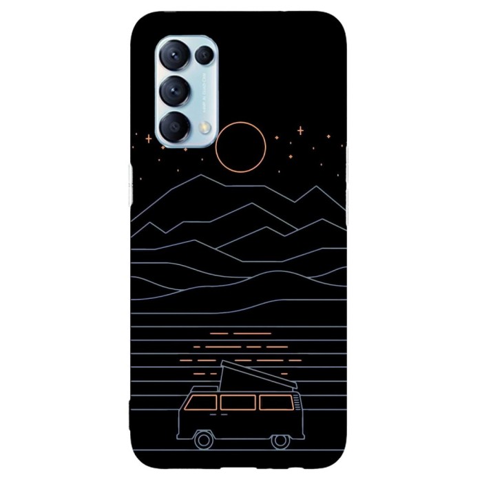 Husa compatibila cu Oppo Find X2 model Van Life, Silicon, TPU, Viceversa