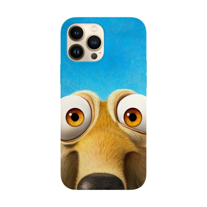 Husa compatibila cu Apple iPhone 14 model Hi I&amp;#039;m Scrat Ice Age, Silicon, TPU, Viceversa