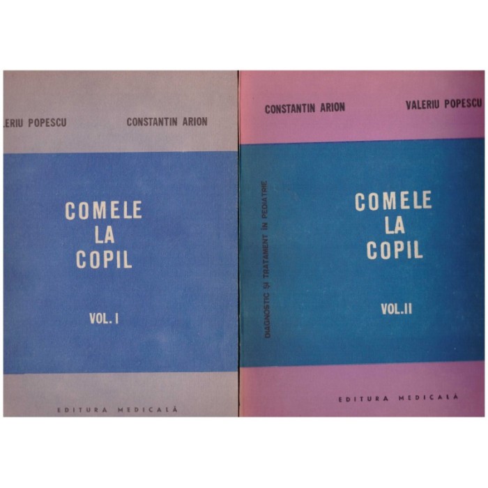 Valeriu Popescu, Constantin Arion - Comele la copil vol.1+2 - 129565