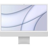 Sistem Desktop PC All-In-One Apple iMac 24&quot; (Mid 2021),&amp;nbsp;Apple M1, 8GB RAM, SSD 256GB, Apple M1 8-core GPU, macOS Big Sur, INT KB, Silver