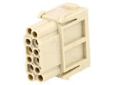 Conector HDC Han-Modular 12 PIN fără contacte mamă