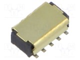 Conector şiruri pini mamă 10 PIN 1,27mm gold flash SMT SAMTEC
