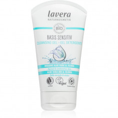 Lavera Basis Sensitiv gel de curățare blând pentru piele normală și mixtă 125 ml