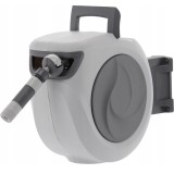 Tambur automat pentru furtun de gradina, 15m, montare pe perete, pivotant, retractabil Household NewTrend