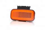 Lampa Gabarit Galbena Neon LED, 12V/24V, Omologare E20, W199-1402, cu Suport, Prindere 50/30mm