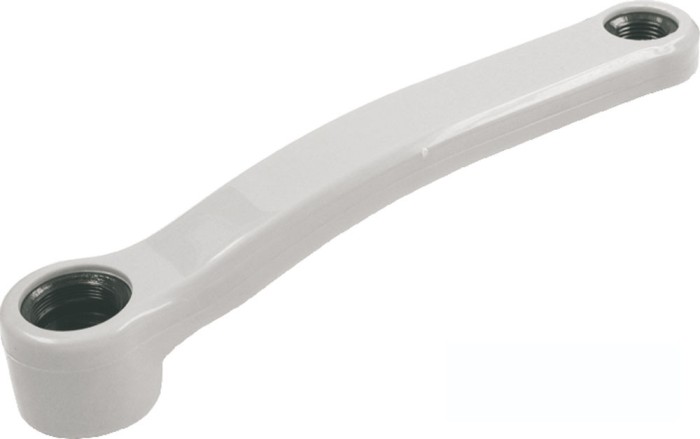 Brat pedalier, otel, ax patrat, lungime 170mm, culoare negru Cod:421579071RM