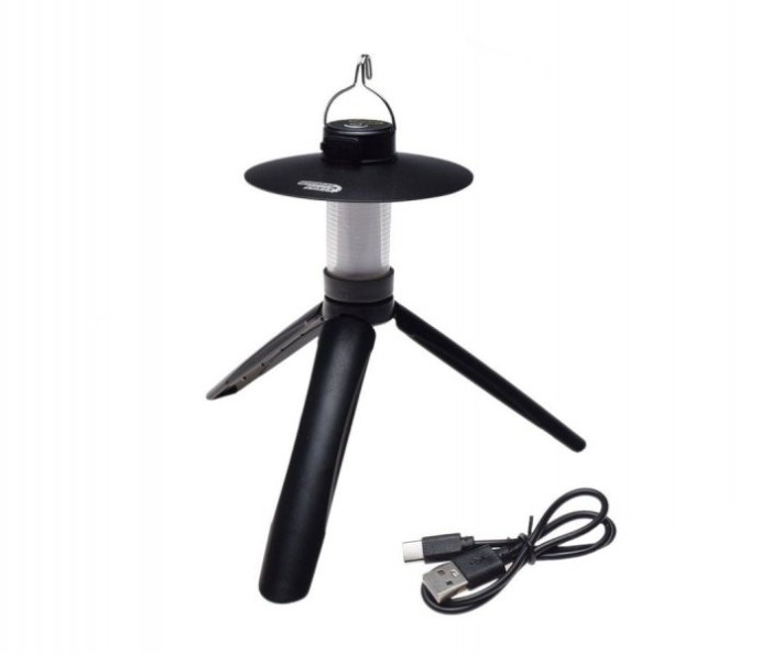 Lampa camping Retro, culoare negru, incarcare USB Cod:AA25475