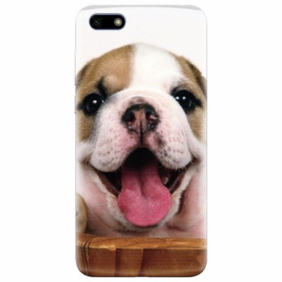 Husa silicon pentru Huawei Y5 2018, Puppies 002 foto