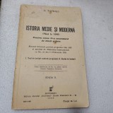 ISTORIA MEDIE SI MODERNA PT.CLASA A 11 A-O.TRAFALI-1935 S2.