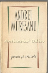 Poezii Si Articole - Andrei Muresanu - Tiraj: 7165 Exemplare foto