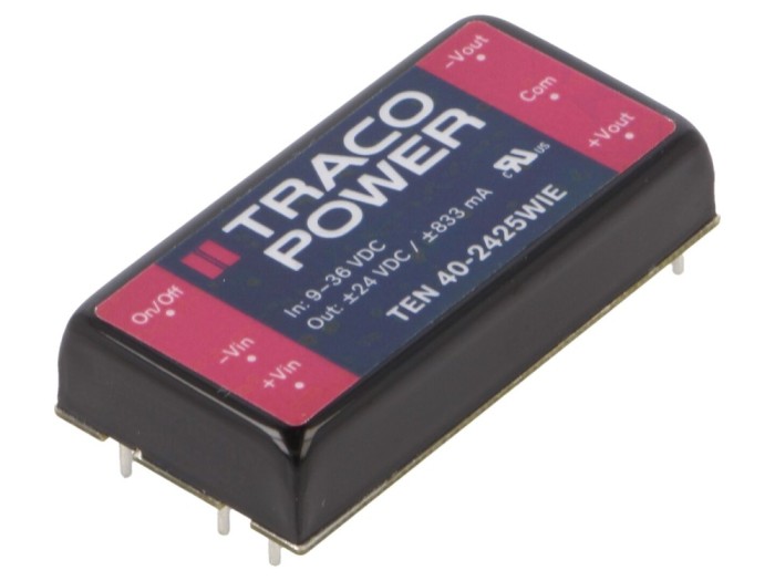 Convertor DC/DC 40W 24V -24V
