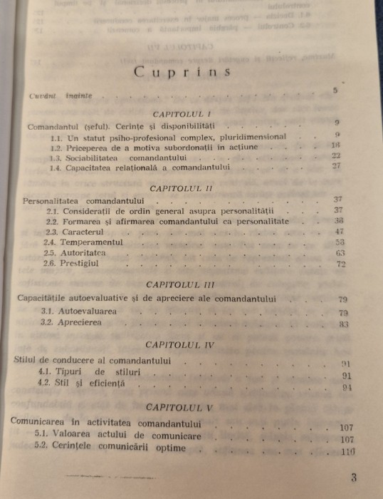 Comandamentul sefului profil psiho profesional Gheorghe Aradavoaice