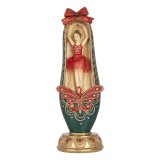 Cumpara ieftin Decoratiune Craciun polirasina multicolora Balerina 7x7x19 cm