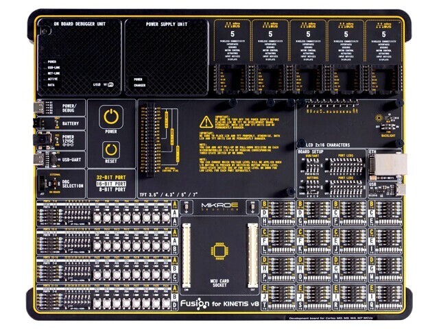 Kituri Dezvoltare NXP ARM FUSION FOR KINETIS V8 CAN UART USB WiFi