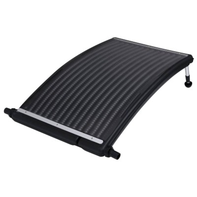 vidaXL Panou solar de &amp;icirc;ncălzire pentru piscină, 110 x 65 cm, curbat foto