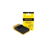 PATONA &Icirc;ncărcător subțire Micro-USB Nikon EN-EL14 CoolPix D3100 D3200 D5100 D5200 P70 - Patona