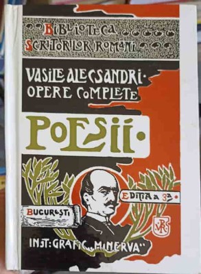 OPERE COMPLETE, POEZII VOL.1-VASILE ALECSANDRI-250080 foto