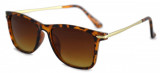 Ochelari de soare Passenger V Maro Animal Print - Maro