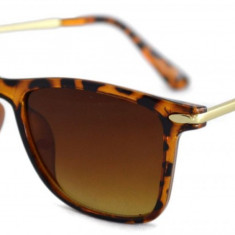 Ochelari de soare Passenger V Maro Animal Print - Maro