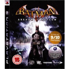 Joc Batman: Arkham Asylum PS3 PlayStation 3, Second-Hand