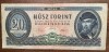 B11 41 - Bancnota foarte veche - Ungaria - 20 forint - 1969