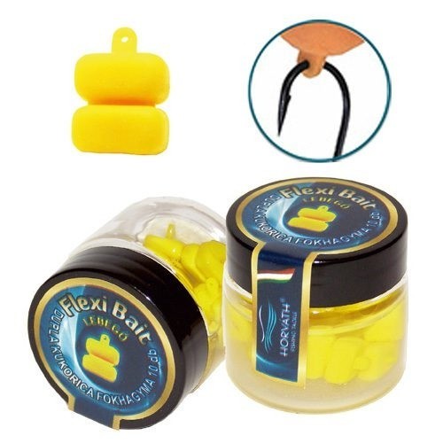 Horvath - Momeala artificiala Flexi Bait - Porumb 2 boabe-Usturoi