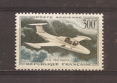 Franta 1959 - Posta aeriana PA, MH (vezi descrierea) foto