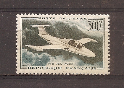 Franta 1959 - Posta aeriana PA, MH (vezi descrierea)