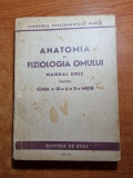 Manual -anatomia si fiziologia omului -pentru clasele a 9-a si a 10-a -anul 1948