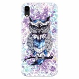 Husa silicon pentru Apple Iphone XR, Abstract Owl