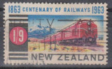 NEW ZEALAND, 1963, stampilat (G1), Transporturi