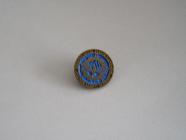 QW9 N2 39 - insigna - militar - Brigada 93 cai ferate si drumuri - ing A Saligny