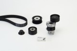 Set curea transmisie cu caneluri Dacia Dokker, Duster, Lodgy, Logan II, Logan Mcv II, Sandero II; Renault Captur I, Clio IV, Grand Sc&eacute;nic III,