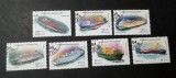 Serie completă timbre Madagascar 1994 &ndash; Nave maritime și vase de pasageri, 7 timbre -A40