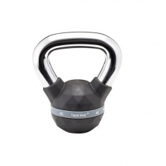 Gantera Kettlebel Exclusiv Premium, 4 kg, Maner crom, Negru