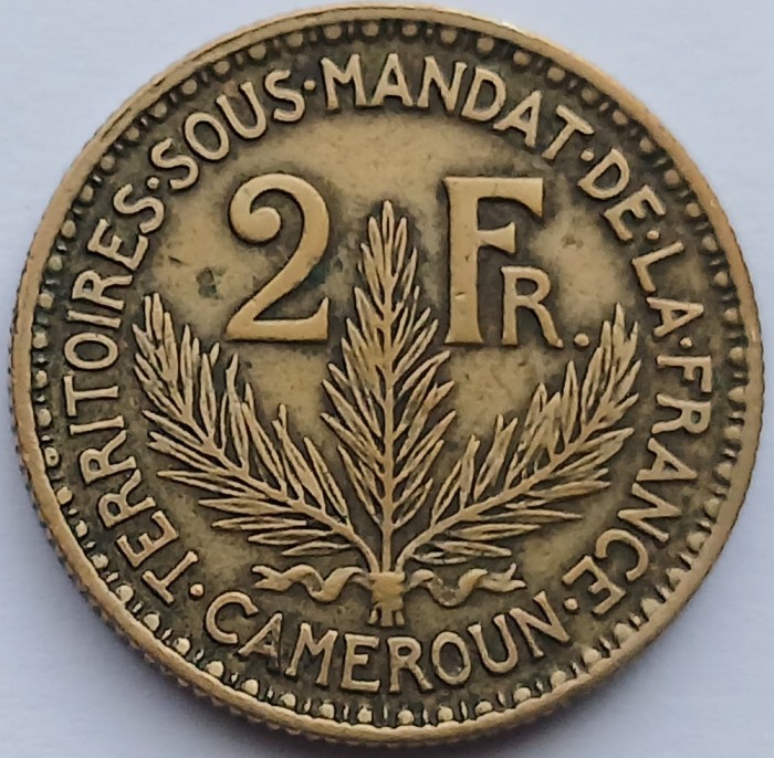 Camerun, 2 Francs 1925