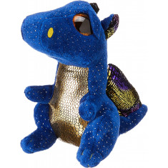 Jucarie Plus Ty Boos Saffire Dragon Cu Pete Albastre Plus 15 Cm TY 36879