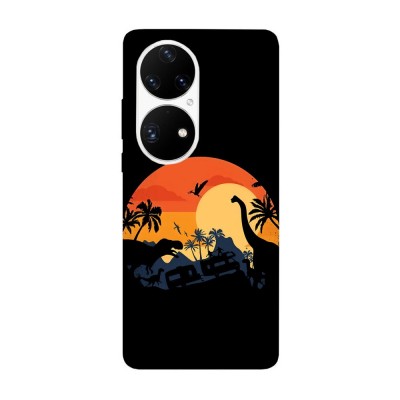 Husa compatibila cu Huawei Mate 40 model Dino Land, Silicon, TPU, Viceversa foto