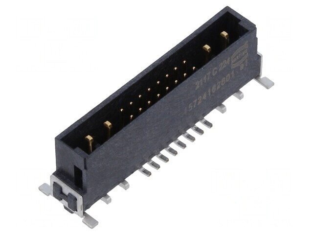 Conector PCB-PCB tată 20 PIN har-flex&reg; Hybrid SMT