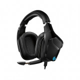 Casti Logitech G935 LightSync RGB, Wireless, Gaming, 7.1 Surround, 50 mm, Negru