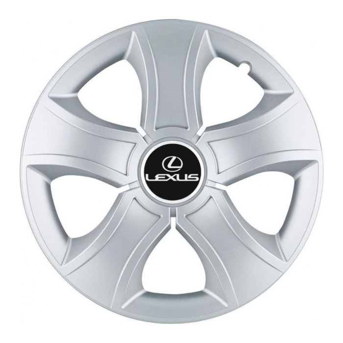 Set 4 Capace Roti 14 inchi (R14) Bis Gri, Compatibile Cu Lexus