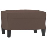 Cumpara ieftin Taburet, maro, 60x50x41 cm, piele ecologica