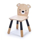 Scaunel Ursulet, din lemn premium - Forest Bear Chair - Tender Leaf Toys