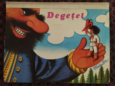 Degetel - carte tridimensionala foto