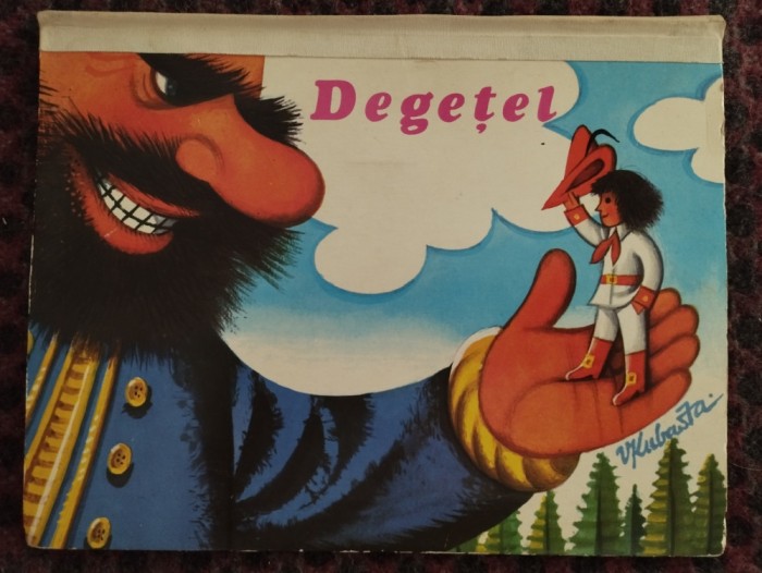 Degetel - carte tridimensionala