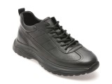 Pantofi GRYXX negri, F052, din piele naturala