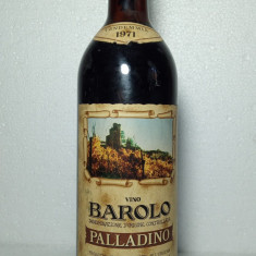 A 3 VIN ROSU BAROLO, DOC, PALLADINO, Recoltare 1971 CL 72 GR 13,3