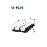 Filtru aer Honda Accord 8 (Cu), 04.2008-, Accord 8 Estate (Cw), 07.2008-, Filtron AP1026