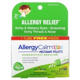 Supliment homeopat Boiron AllergyCalm Kids, adjuvant alergii copii, 3 tuburi x 80 granule